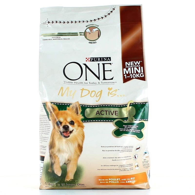 Purina One Active - Riche En Poulet 1,5Kg