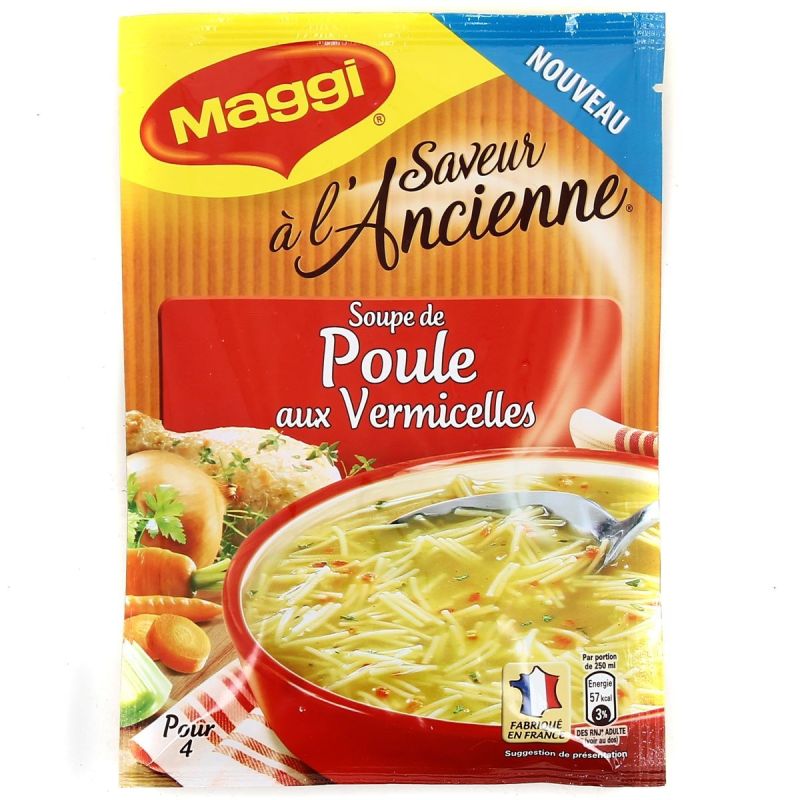 Maggi Sal Sp Bouil Poule Vrmcl 20X65G Fr