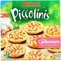 Buitoni 270G Piccolinis Carbonara