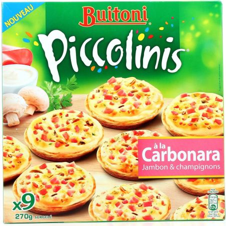 Buitoni 270G Piccolinis Carbonara