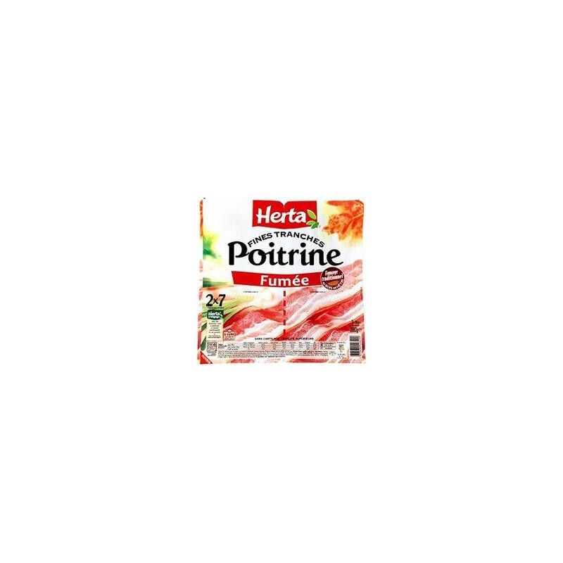 Herta Poitrine Fume Tr X2 200G