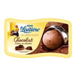 La Laitiere 850Ml Glace Chocolat Noirla