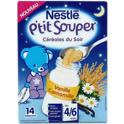 Nestle 250G Ptit Souper Camomille Vanille