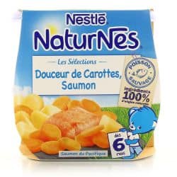 Naturnes Carot Saumon 2X200G