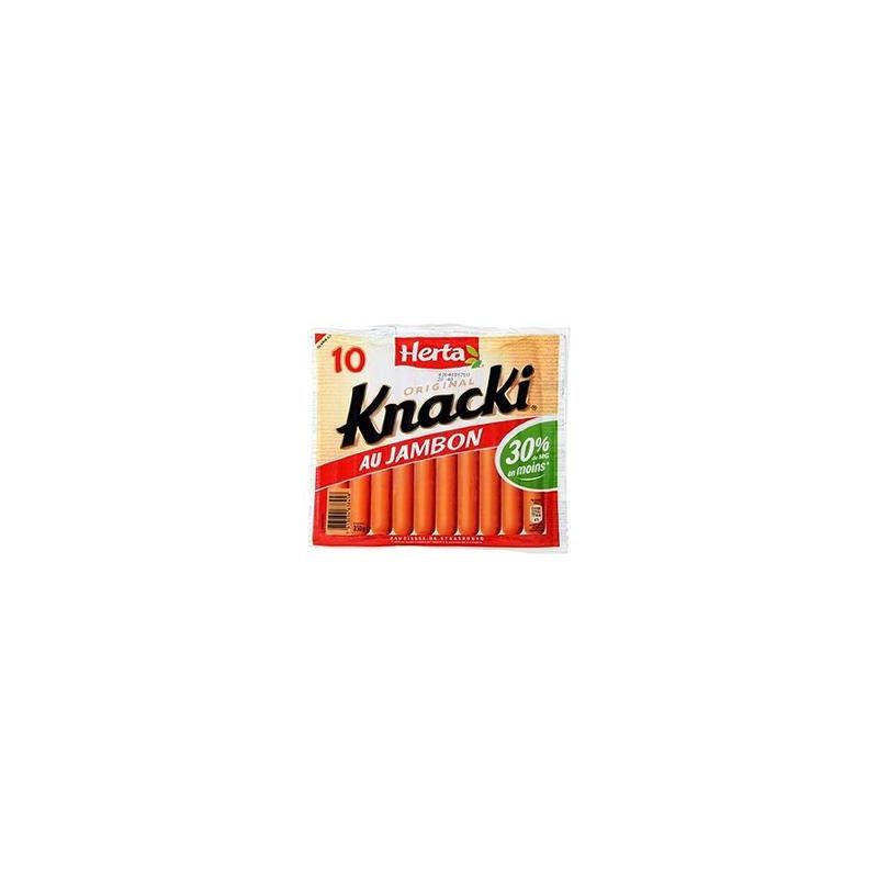 Herta Knacki Jambon X10 350G