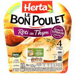 Herta Le Bon Poulet Thym4T120G
