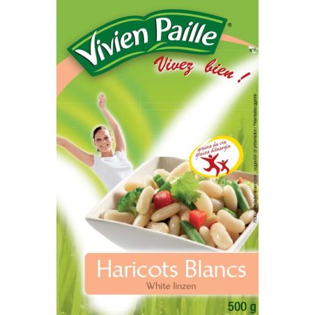 Vivien Paille Bte 500G Haricot Blanc