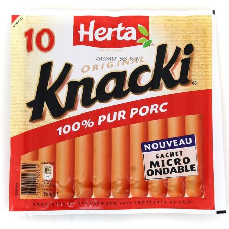 Herta 350G Knacki 10P