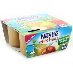 Nestle Pack 4X100G P Tit Fruit Pomme Poire