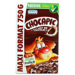 Nestlé Céréales Au Chocolat Chocapic : La Boite De 750 G
