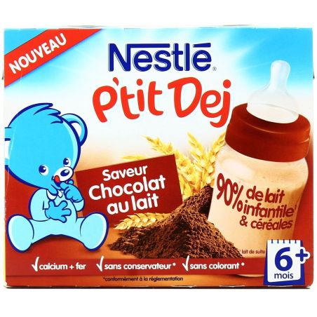 Nestle 2X250Ml Ptit Dej Choco.Lait N.