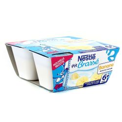 Nestlé Nestle Pti Brasse Banan.4X100G