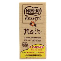 Nestle Dessert Chocolat Noir Nestlé : La Tablette De 205 G