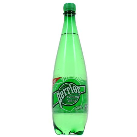 Perrier Bouteille Pet 1L Eau Gazeuze Pomme