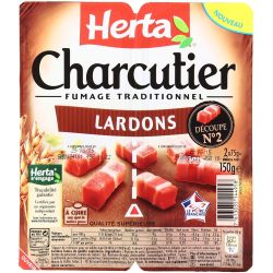 Herta 2X75G Lardons Charcutier
