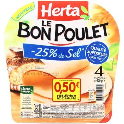 Herta Le Bon Poulet Tsr4T120Gr