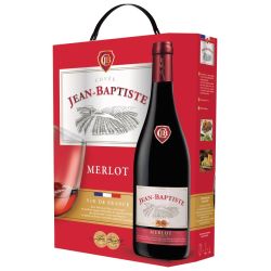 Cuvee Jean Baptiste Vin Rouge Merlot De France 12,5% Vol : La Fontaine 3L