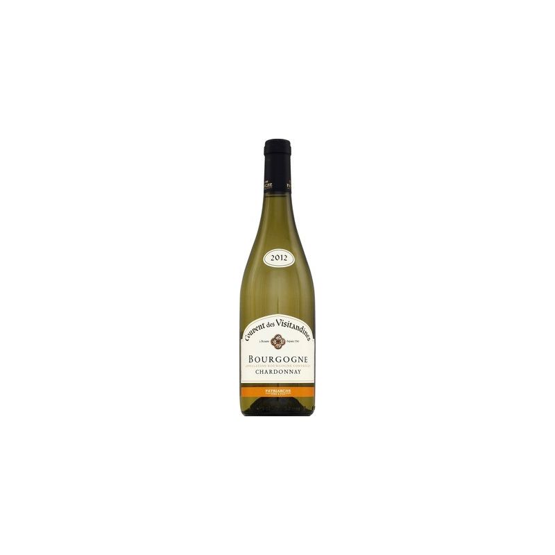 Couvent Visitandines Vin Blanc Bourgogne Chardonnay 2016 : La Bouteille De 75Cl