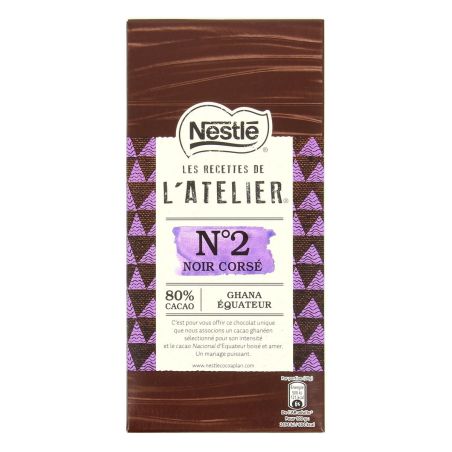 Nestlé Nestle Lrda Noir 80% 16X100G Fr