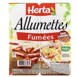 Herta 2X102G Allumettes Fumes