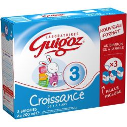 Guigoz Croissance 3 3X200Ml