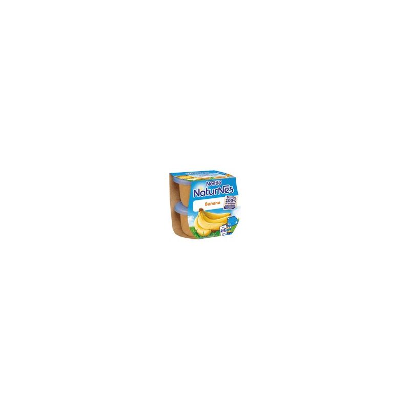 Naturnes Pot Banane 2X115G