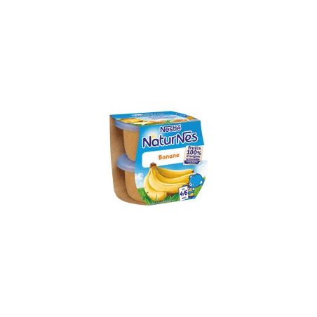 Naturnes Pot Banane 2X115G