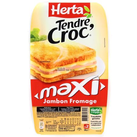 Herta Tend Croque Maxi 300G