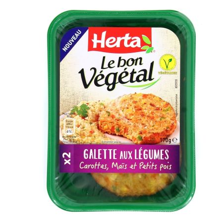Herta 170G Lbv Galette Legumes