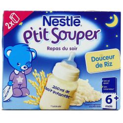 Nestle P T Soup Douc Riz 2X250