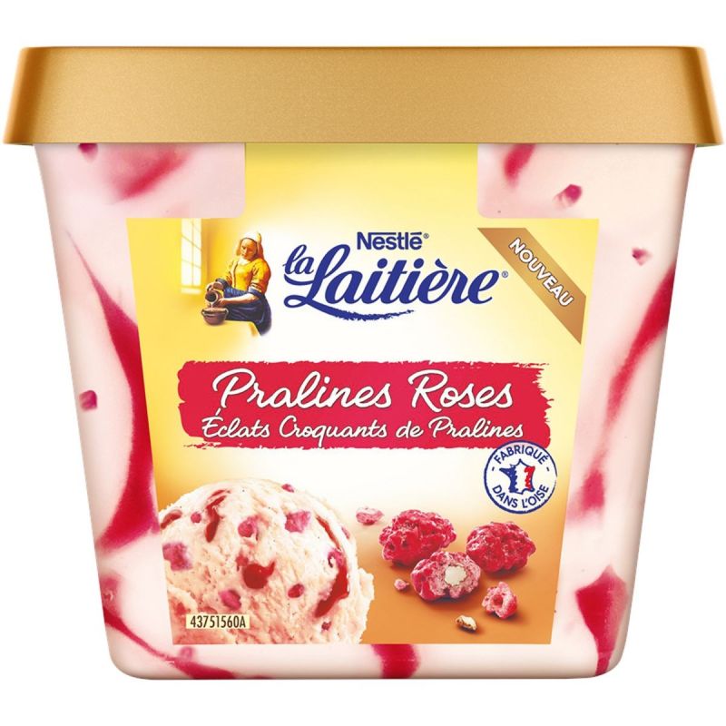 Nestle 430G La Laitiere Praline Rose