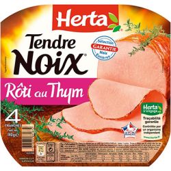 Herta Td Noix Roti Thym 4T140G