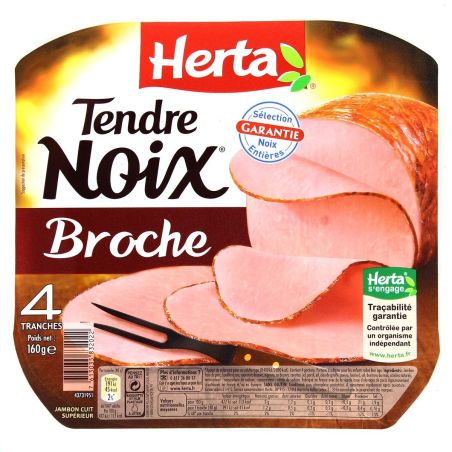 Herta Tendre Noix Broche4T160G