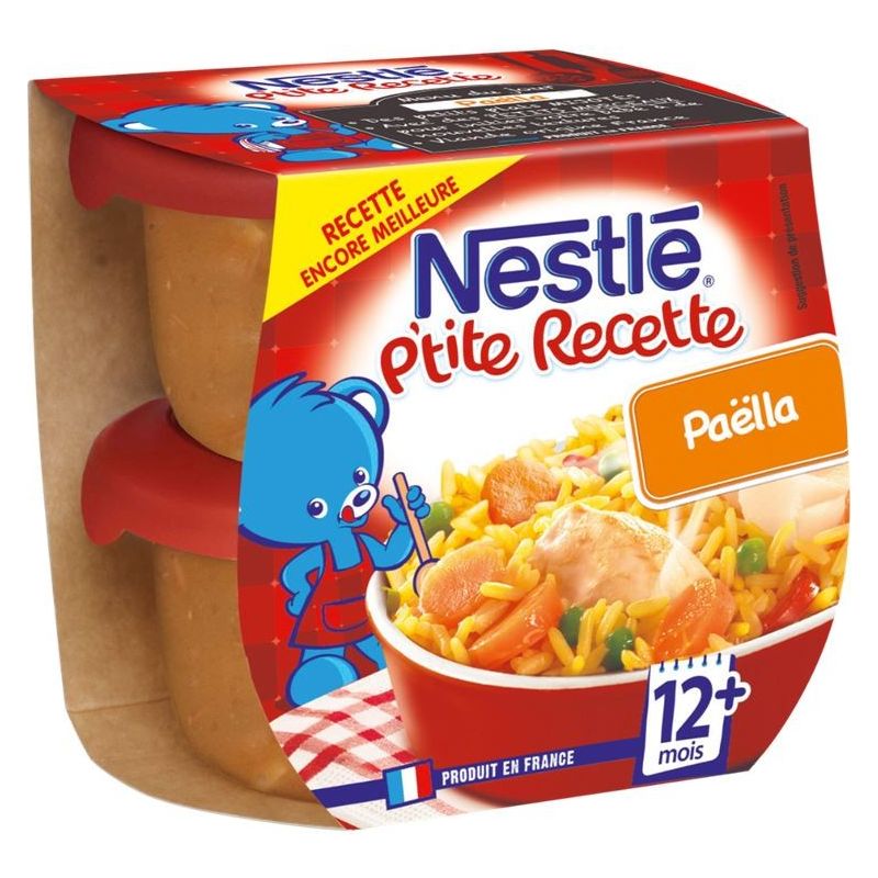 Nestlé Nestle P'Tite Rec Paella2X200G