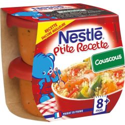 Nestlé Nest P'Tite Rec Couscous2X200G