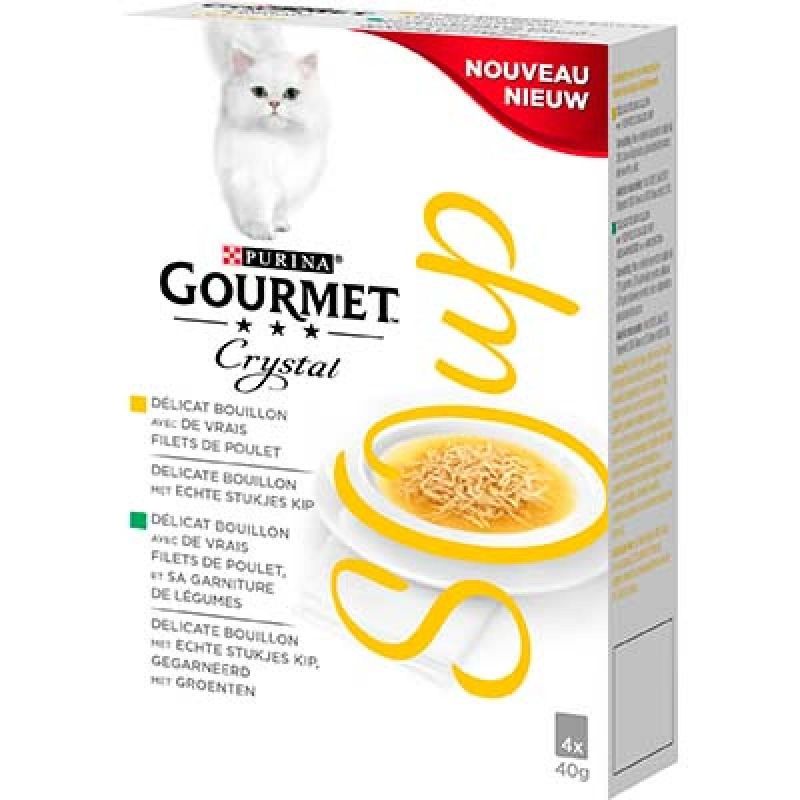 Gourmet Soup : Filets De Poulet, Poulet-Légumes 4X40G