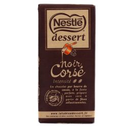 Nestle Dessert Chocolat Noir Corsé Nestlé : La Tablette De 200 G