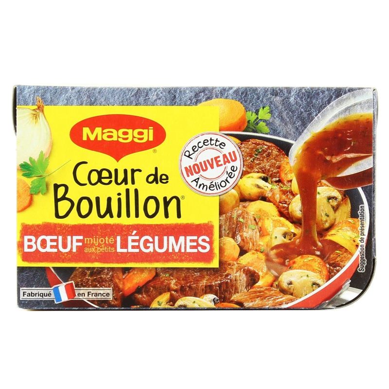 Maggi 6X22G Coeur Bouill.Boeuf/Leg.