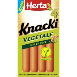 Herta Knacki Vegetale 4P 140G