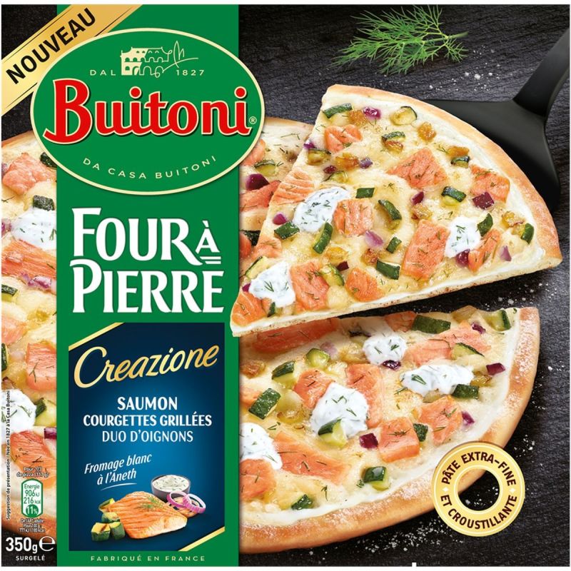 Buitoni Buit Pizz Creazion Saumon 350G