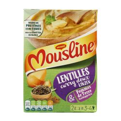Maggi 2X100G Mousline Lentille Curry