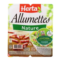 Herta Allumettes Nature 2X100G