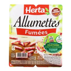 Herta Allumettes Fumes 2X100G