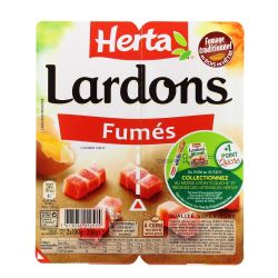 Herta Lardons Fumes 2X100G