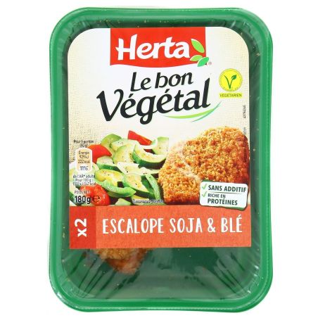 Le Bon Vegetal 180G Lbv Escalope Soja Ble