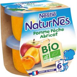 Nestlé Naturn Pom Pech Abr Bio2X115G