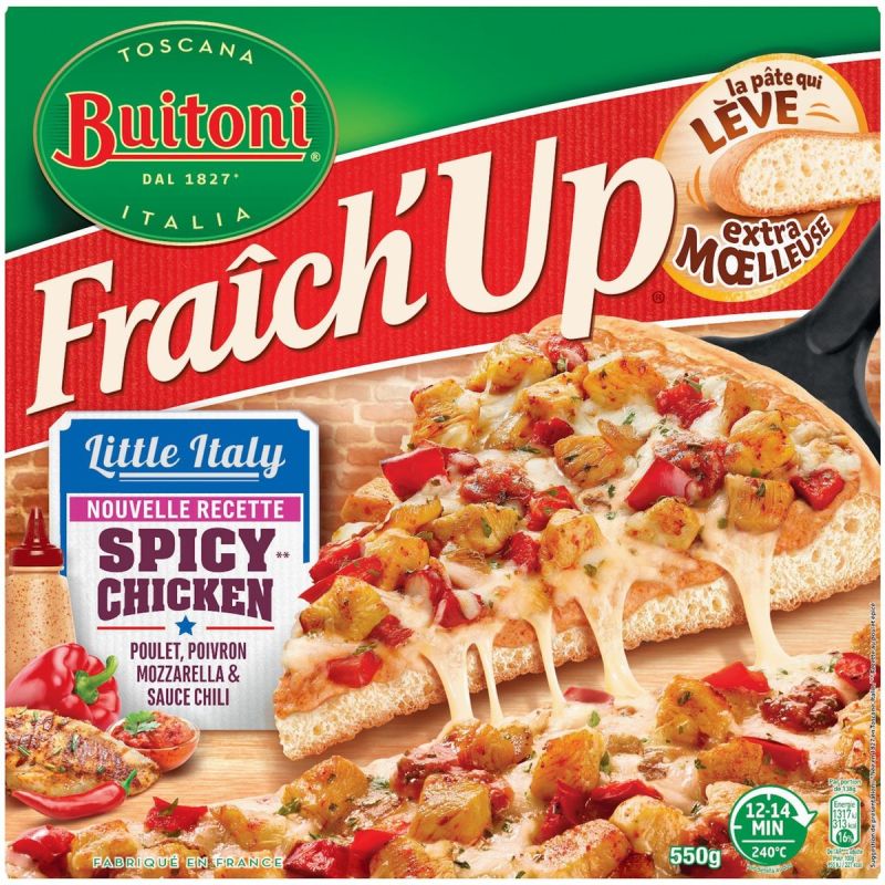 Buitoni Buit Piz Fup L.Ita Poulet 550G