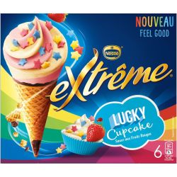 Nestle Extrem Cone Lucky Cupc X6 396G