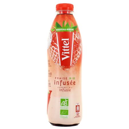 Vittel Infusee Fraise Bio 1L