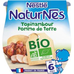 Nestle 2X130G Natnes Bio Topinamb Pdt